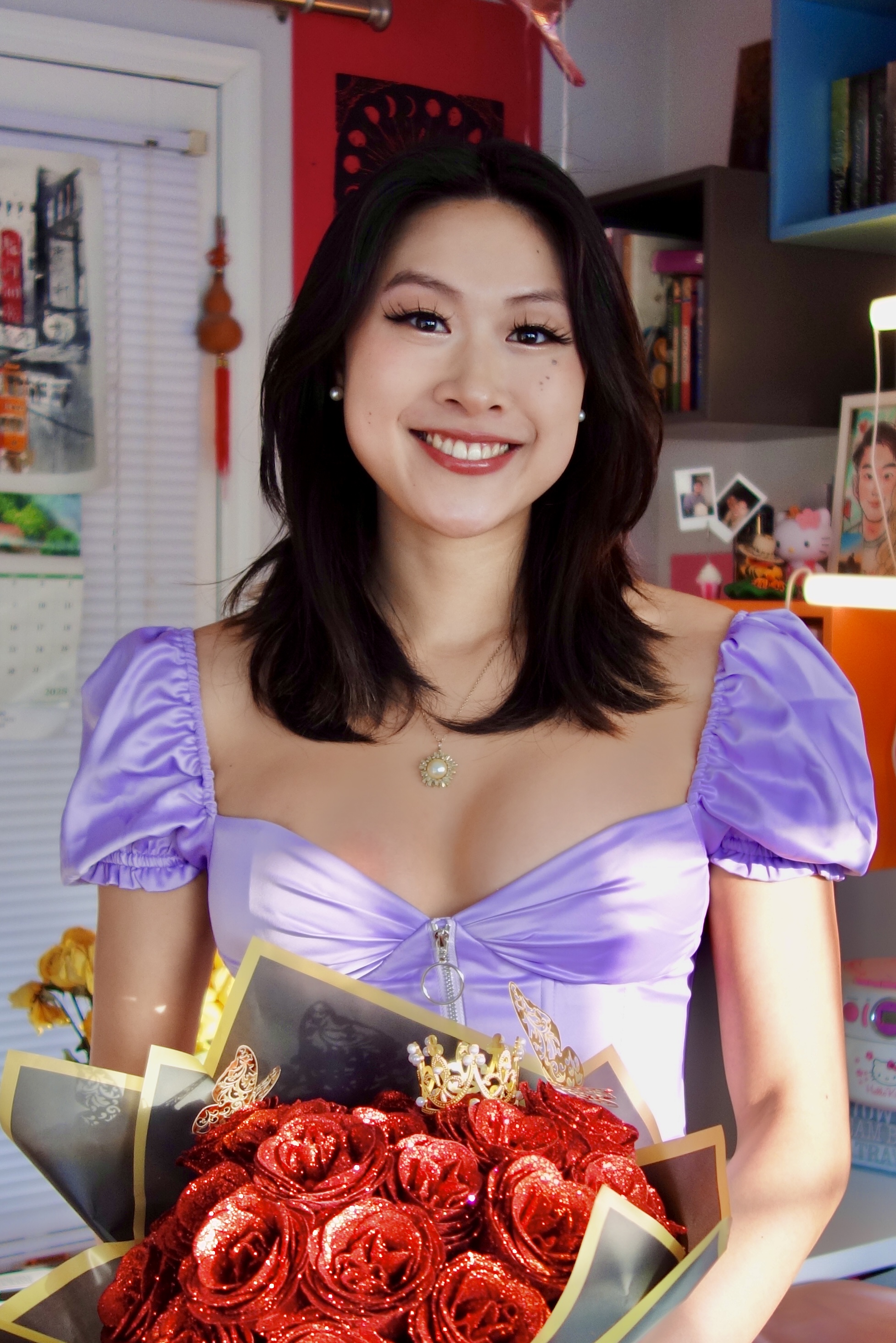 Portrait of Caeli Faye, Chinese American indie author